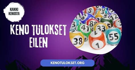 Katso Keno Tulokset Helposti .